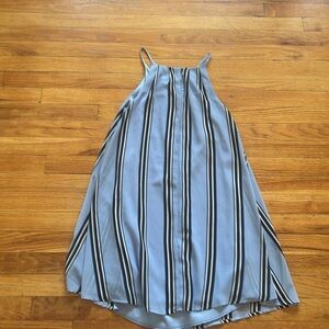 Francesca’s Blue Rain Striped Dress